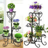 Qyg4911367 Tier Metal Shelves Flower Pot Plant Stand Display Indoor Outdoor