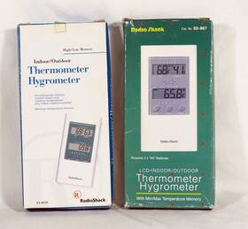 63-867a Radioshack Vintage Radio Shack Indoor/outdoor Thermometer Hygrometer New Old Stock 63-867a Radioshack Vintage Radio Shack Indoor/outdoor Thermometer Hygrometer New Old Stock