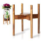 Rainble Land Acacia Hardwood Plant Stand Excluding Planter Pot Mid