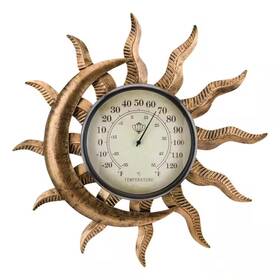 Regal Art & Gift 445009635601 Thermometer Wall Decor - Sun/moon