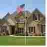 Residential-20-ft-flag-pole-58210 20ft Cost A Way Residential 20 Ft Flag Pole 3x5 Us American Flagpole Kit Aluminum Adjusting 710144958210