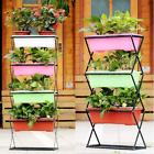 Rhb5613470421327on Ikayaa Tier Metal Folding Outdoor Indoor Pot Plant Stand Garden