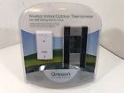 Rmr182na Oregon Scientific Wireless Indoor Outdoor Thermometer With Atomic 734811305640