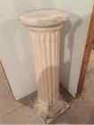 Roman Pillar Plant Stand Pedestal Accent Column Marbleized 731938766279
