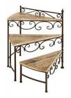 66552 Rotating Planter Stair Plants Benzara Plant Stand Step