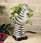 S86496 White Safari Animal Planter