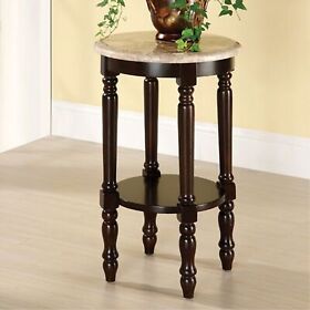 Bm123845 Santa Clarita Traditional Plant Stand Dark Cherry