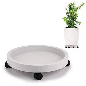 Skelang 631384982967 Plant Caddy 13 Inches Wheeled Planter Pallet Stand Dolly For Heavy Pl