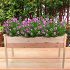 Sky2383 Oakeskaran Elevated Flowerpot Vegetable Bed Garden Box Gardening Vertical Planter