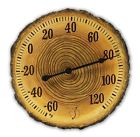 91719 Slice Polyresin Tree Springfield 12- Thermometer