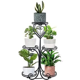 Soporte Metal Interior Exterior M Ltiples 5 Niveles Estante Servicio Pesado