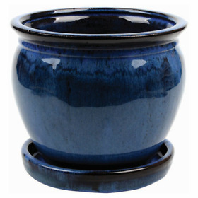 Crm-031093 Southern Patio Wisteria Ceramic Planter
