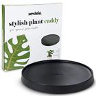 Spc08 Sevdele Designer Plant Stand With Wheels Rolling Flower 655222646293