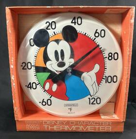 7905-51 Springfield Mickey Mouse Silhouette Disney Character Thermometer 11.5 Inch Tall New