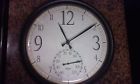 Springfield Vintage Decorative Clock W Thermometer 071589042675