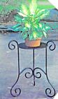 Sps32 Kinsman Company Jardiniere Steel Black Round Plant Table Stand