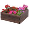 Srgbp1838721 Fast Furnishings Solid Fir Wood Ft Raised Garden Bed Planter