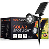 Ss40 Solvao Led Solar Powered Flag Pole Spot Light 027132979363
