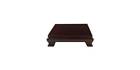 99837 St-bs801-3inch Oriental Furniture Solid Rosewood Square