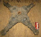 Stand Iron Norwich American Pole Antique Castor Connecticut War Cast Flag Holder
