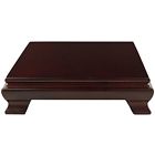 Stbs8017inch Oriental Furniture Rosewood Square 849527036129