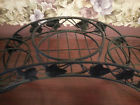 Style 3 Black Planter Metal Leaf Holder Step Tier Top Table Design