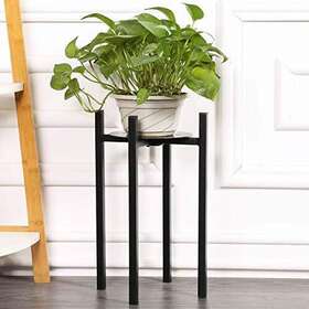 Sunnyglade 614591706519 Plant Stand Metal Potted Holder Sturdy Galvanized Steel Pot Garden