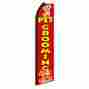 Sw11182 Advertising Famous Flags Pet Grooming Premium Swooper Flag Feather Sign Banner 15ft Made Usa Red One