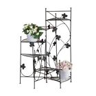 10034764 Tall Stand 38.5 Plant Design " Metal 6-shelf Staircase Ivy