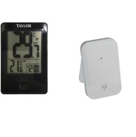 Taylor 077784023921 Pe Precision Products Indoor/outdoor Digital Thermometer With Remote
