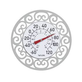 Taylor 077784043202 Decorative Magnetic Screen Thermometer 5 Inch Wireless With Eas