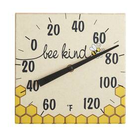 Taylor 077784045176 Bee Kind Indoor Outdoor Tabletop Thermometer Decor For Patio Pool Or Garag