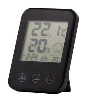 1744bk Taylor Digital Touch Temperature Humidity Station 077784032411