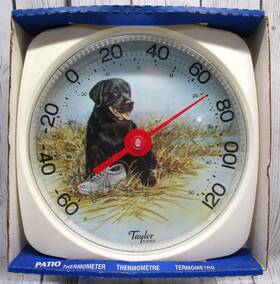 53083 Taylor Nos 12 Inch Dogs Indoor/outdoor Dial Thermometer #53083 Made Usa - Brand New