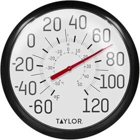 Taylor 705353491665 Big And Bold Wall Thermometer Indoor Outdoor Wireless Therm