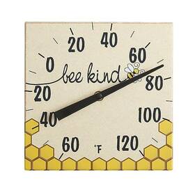 Taylor B0cdytsnfm Bee Kind Indoor Outdoor Tabletop Thermometer Decor For Patio Pool Or G
