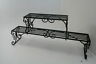 Tb-kit0408blk Mygift Black Metal Scrollwork Tier Kitchen Organizer Shelf