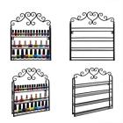 Tbhom0671blk Mygift Decorative Black Scrollwork Design Tier Metal Makeup Storage Organizer