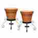 Tcminipla2 Planterspeakers Madison Fielding 14 Terracotta Mini Planter Speaker Pair W Stands 755702252867