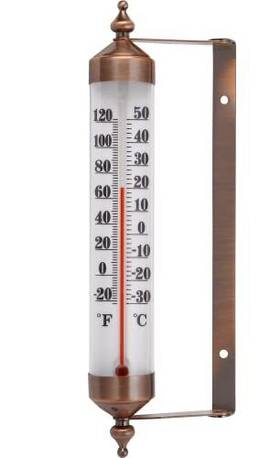 Termofly 783495680017 10.3 New Large Numbers Steel Outdoor/indoor Thermometer Waterproof Decorative