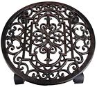 Tg21 Esschert Design Plant Trolley Round Cast Iron New Free Shipping 000000000000