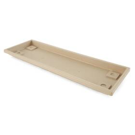 Svn24000a34c006lrtqd-sand-u-a The Hc Companies Venetian 24 Inch Rectangular Flower Box Saucer Sandstone Open