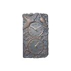 01949 Thermometer Clock Bronze Cardinal Products French Whitehall Wall