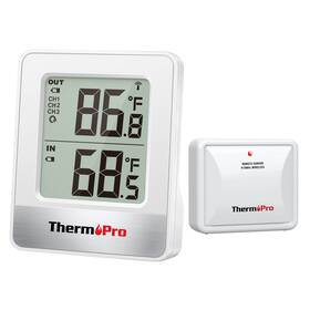 Tp200b Thermopro 897099882145 Indoor Outdoor Thermometer Wireless 500ft Outside Greenhouse Thermomet