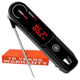 Tp622 Thermopro Lightning 1-second Instant Read Meat Thermometer Kitchen Black