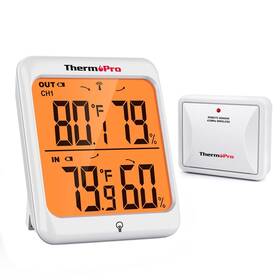 Thermopro Tp63a Indoor Outdoor Thermometer Wireless Hygrometer 500ft Inside Outside