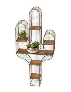 Tikea 726084730564 Cactus Plant Stand Indoor Metal Shelf Plants Multiple Creative