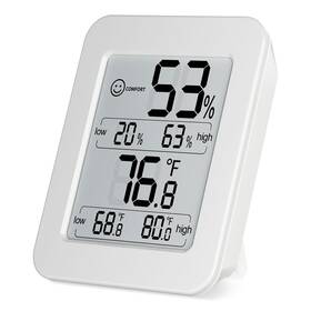 Timdonki 081904637721 Digital Humidity Meter Room Thermometer Indoor Lcd Screen Hygrometer Temperat