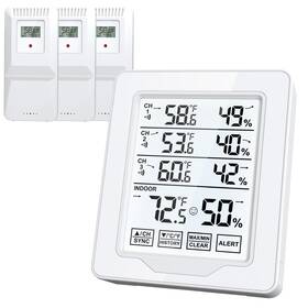 Yj5109 Timloon Indoor Outdoor Thermometer Wireless With 3 Remote Sensors Digital Temperatur