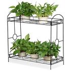 Tmsld1016001 Topeakmart Heavy Duty Tier Plant Stand Indoor Wrought 675500075164